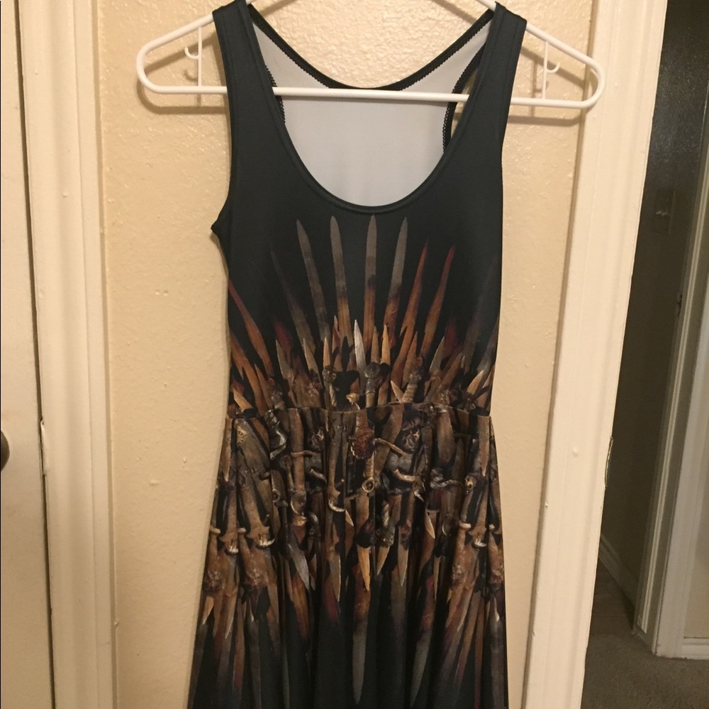 Blackmilk Clothing The Iron Throne dress